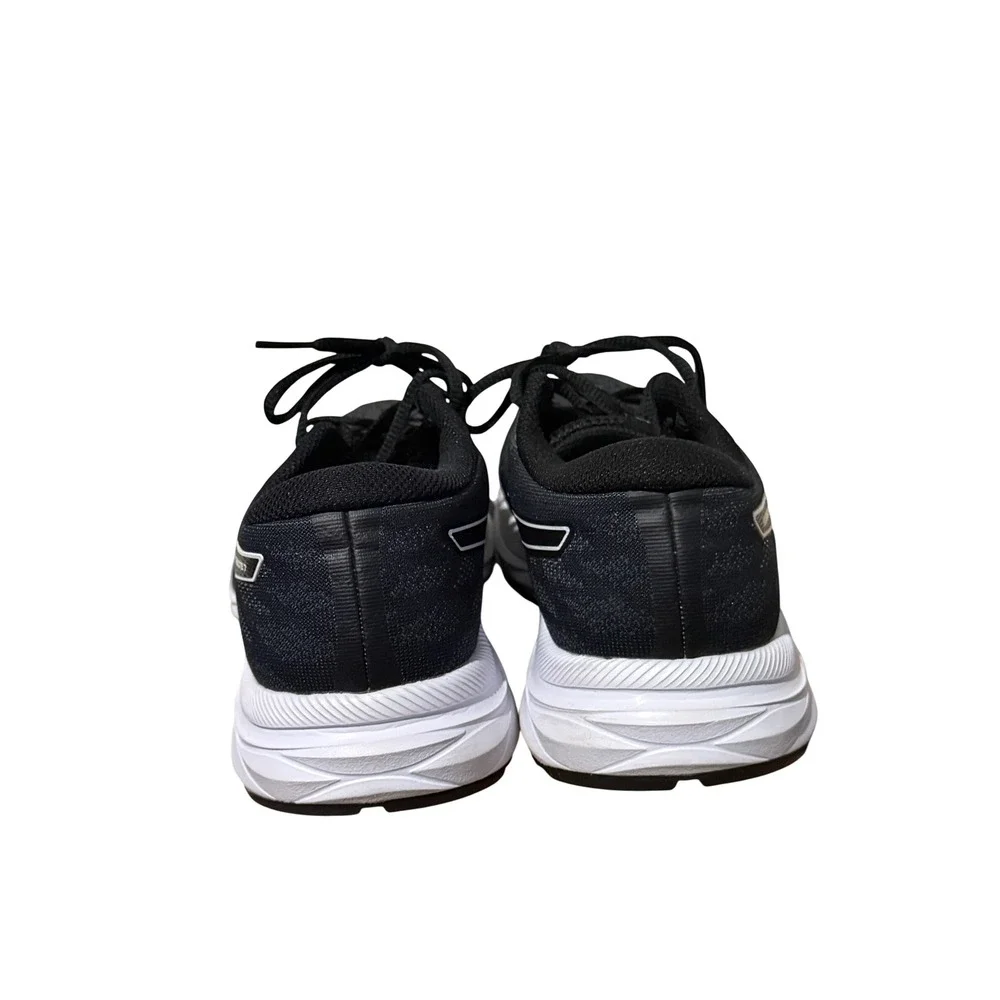 Asics Gel-Excite 7 Men Running Shoes Black White Sneakers 1011A657 Size 7.5 Wide
